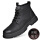 Y2X0228-2黑色加绒棉靴平底款