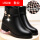黑色szl8169-2 单靴低跟3厘米