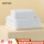 毛巾+浴巾两件 超柔软-乳白