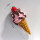 草莓冰淇淋甜筒(含磁铁)
