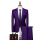 深紫色 外套+裤子+送领带