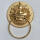直径14厘米黄铜色实心环(一个)