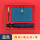 蓝色-自动雨伞+檀木笔+笔记本+红色礼盒礼袋