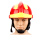 F2抢险头盔(红黄）