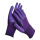 紫色发泡手套3双