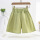 浅绿色-裙裤