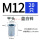 M12*22 (平头/兰锌/20个)