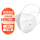 白色N95口罩头戴式独立一只