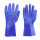 蓝色磨砂纹手套1双