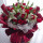 19朵红玫瑰花束+3支百合