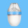 硅胶可爱多蓝色奶瓶（150毫升）