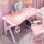 粉色铠甲电竞桌 长120宽60高75