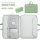 薄荷绿-可手提可行李箱+挂绳电源包