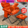 橙色单椅+抱枕+脚凳(三挡调节)