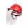 【红】安全帽+支架+透明屏