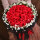 念薇-33朵红玫瑰花束