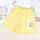 黄色 2023-119短裤