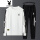 TZ2288黑白圆衣领两件套(春秋版)