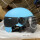 3C-哑光蓝色-茶色短镜 茶色镜片非3C原装