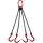 链条吊索具2吨1米4腿