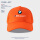 棒球帽-橙色- (1)