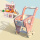 加大号夕岩粉色购物车（高60cm）+蜜粉色小厨房