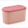 粉色单层纸巾盒 大号23*12*13