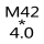 M42*4.0