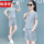 新中式女装GHS1089灰色(短袖短裤
