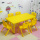 黄色一桌六椅