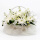 11朵白菊+3朵百合