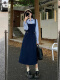 藏蓝色连衣裙【单件】