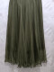 草绿色(裙长80厘米)