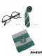 领带+围巾+眼镜