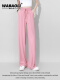 樱花粉 裤长110cm 薄款
