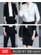 黑色西装+白色衬衫+裤+裙