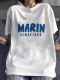 白色短袖【MARIN】