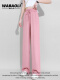 樱花粉 裤长100cm 薄款