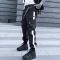 K951-黑色 反光冲锋裤