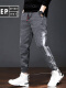 凉感牛仔裤-B539灰色