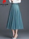 湖水蓝(裙长78厘米