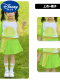 女童绿黄短袖套装【短袖+短裙】