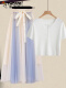 52152108白衣蓝裙