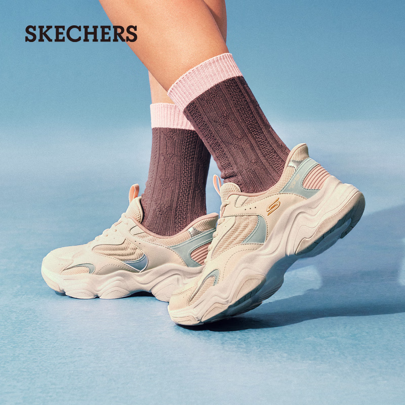 Skechers 斯凯奇 26年款 女款云朵泡芙闪穿鞋厚底运动休闲鞋 117688 京东优惠券折后￥169 多色可选