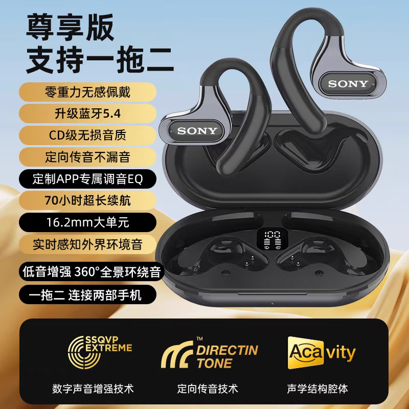 SONY SE��|�����������Ҷ�ʽ���������������ENCͨ������һ�϶�2025�¿� ��ɫ