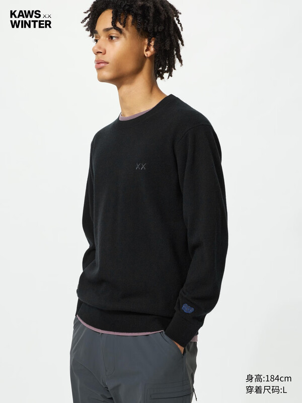 ���¿���װŮװKAWS����Բ����֯������ë��ë��485272 09 ��ɫ XL 579Ԫ