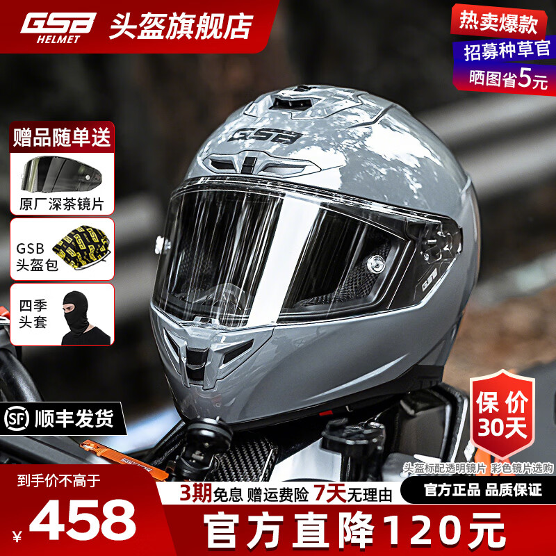 GSBĦ�г�ͷ���ļ�ͨ����Ů��3C�綯��Ħ�г�ͨ�ھ���ͷ��gsb361 ˮ�����͸����Ƭ+˳���� XXXL������60-61ͷΧ�� 408Ԫ