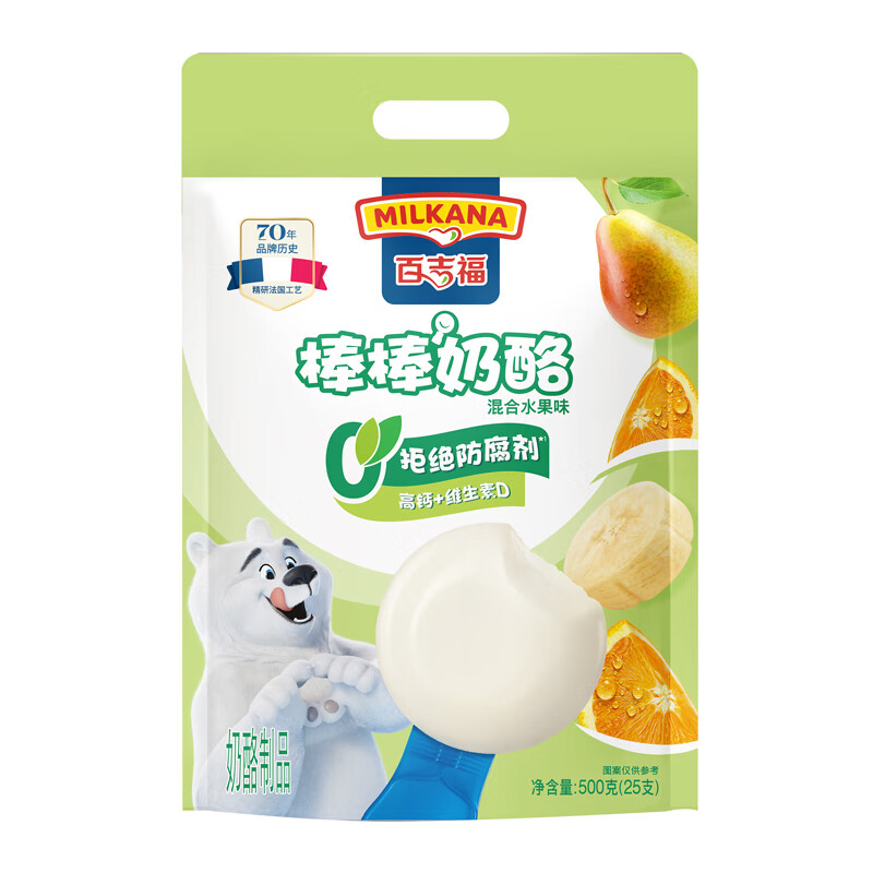 �ټ�����MILKANA���������� ��ͯ���Ұ� ���ˮ��500g/25֧װ �߸ƽ��� ����ϸ��