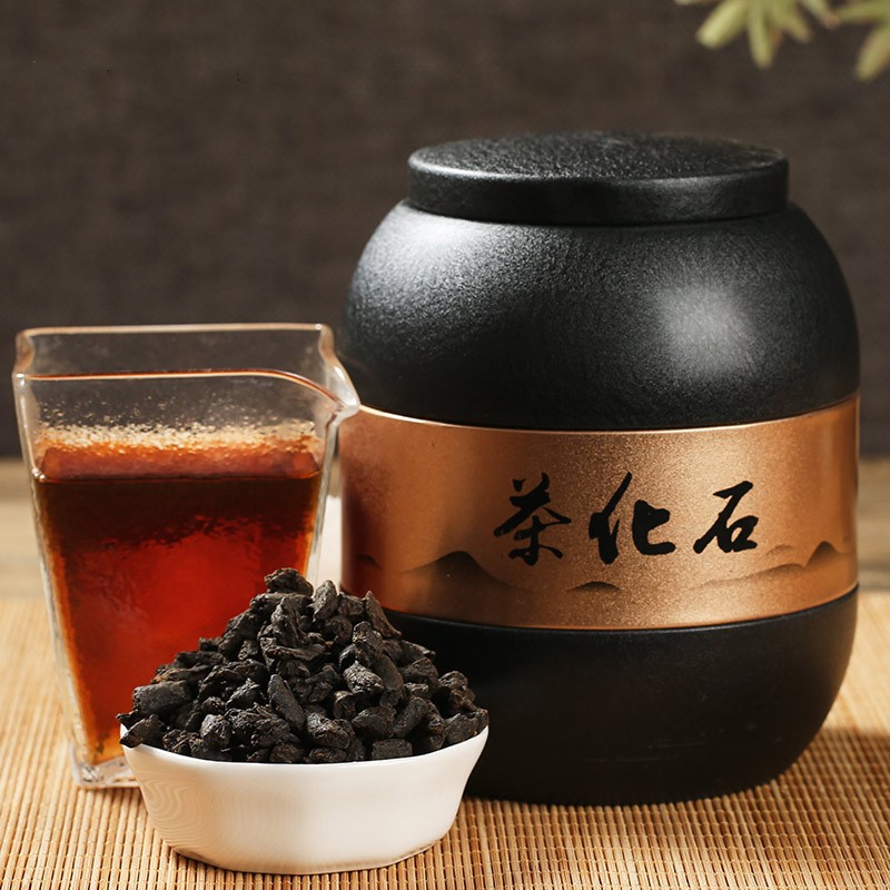 【旗舰店】饮矿 茶化石普洱散茶500g