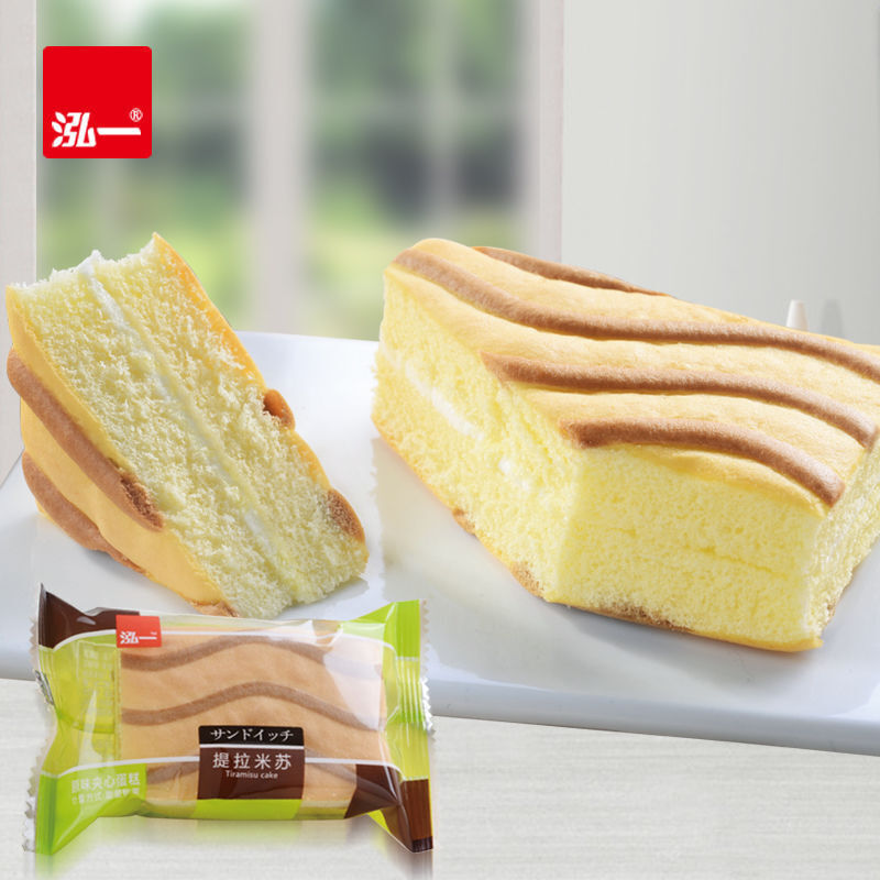 泓一 提拉米苏夹心蛋糕 【发2箱400g】摩卡+原味